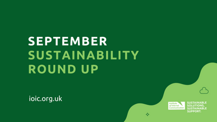 September sustainability round up