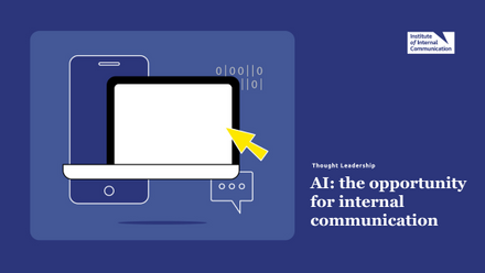 AI: the opportunity for internal communication